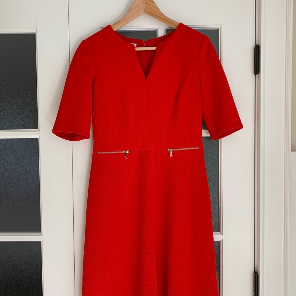 Maggie London Red Dress Sz 4 NWOT